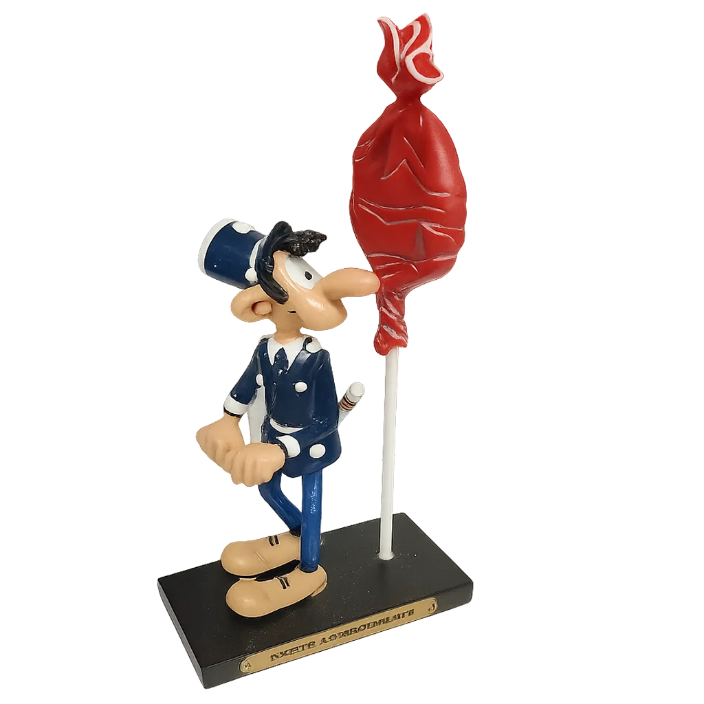 Gaston Lagaffe – Le contractuel et le panneau “Interdit de stationner”