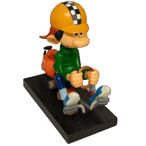 Gaston Lagaffe - Kart de bureau (figurine de collection)